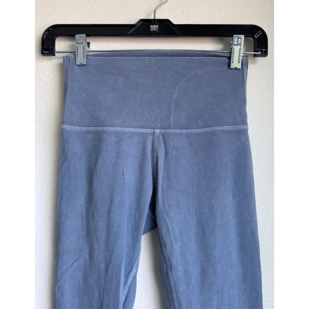 LULULEMON Wunder Under Washed Moon Blue High-Rise 28